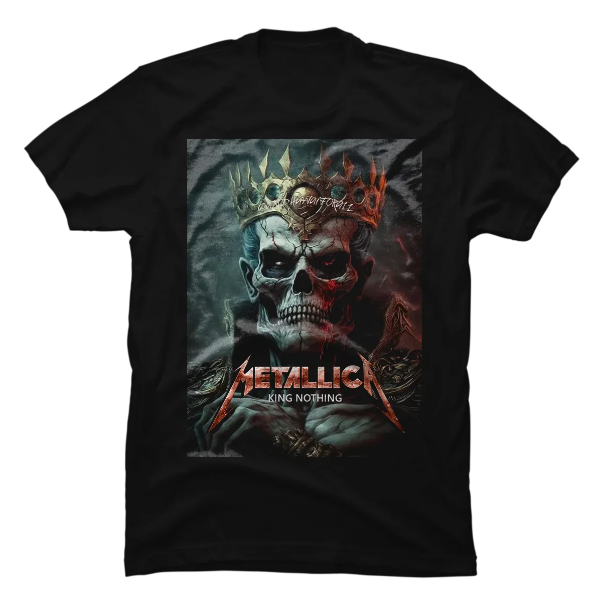 T-shirt Metallica King Nothing
