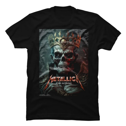 T-shirt Metallica King Nothing