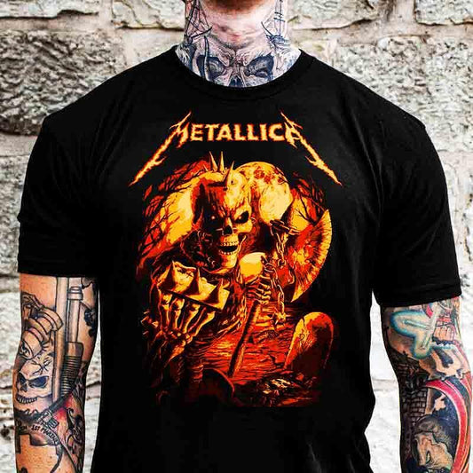 Koszulka Metallica Evil Skull