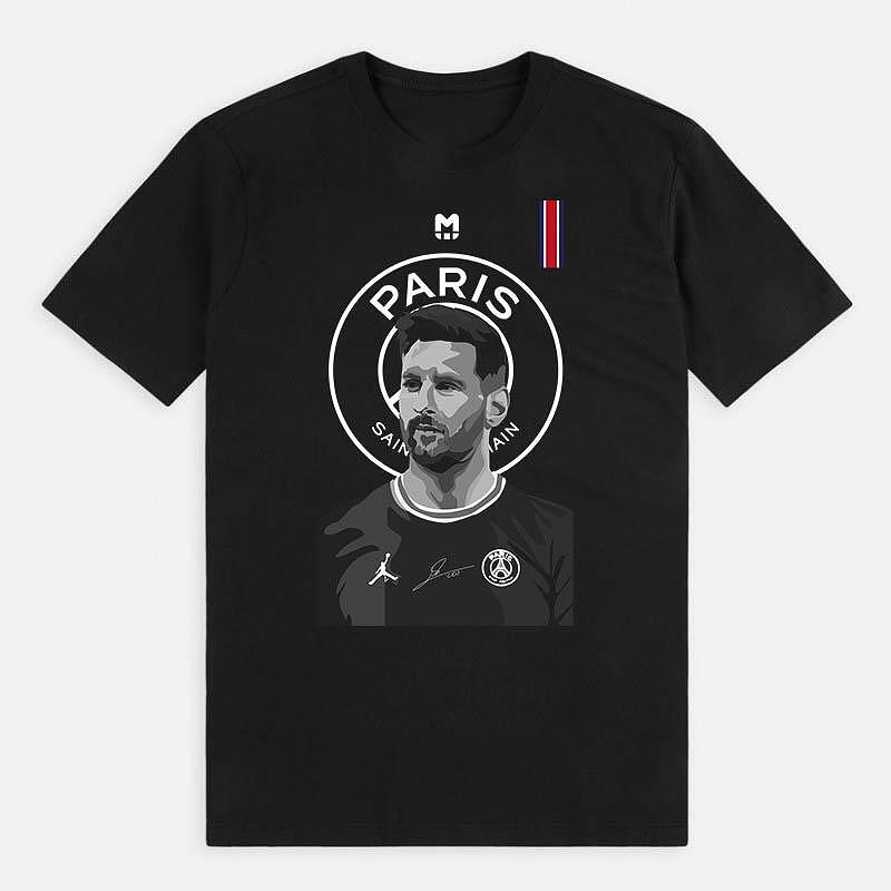 Koszulka Paris Messi Czarna