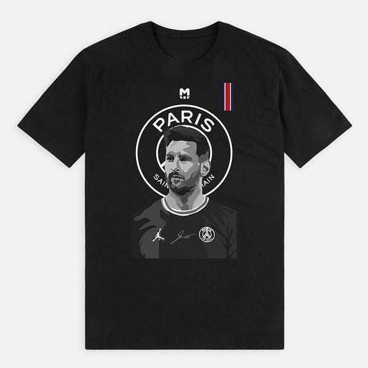 Koszulka Paris Messi Czarna