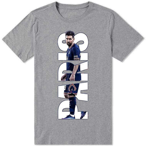 Koszulka Paris Messi Szara