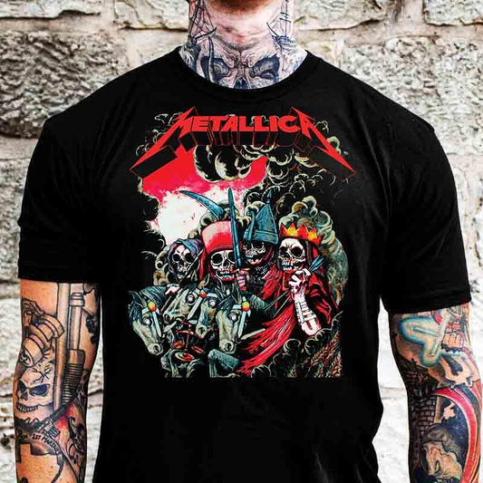 Koszulka Metallica Skull Army