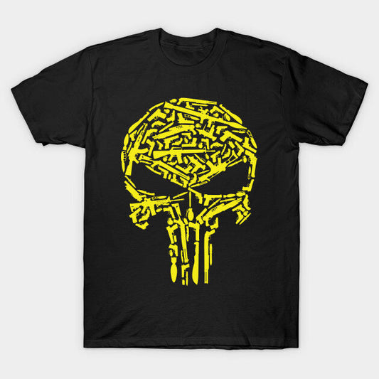 Koszulka Skull Żółta