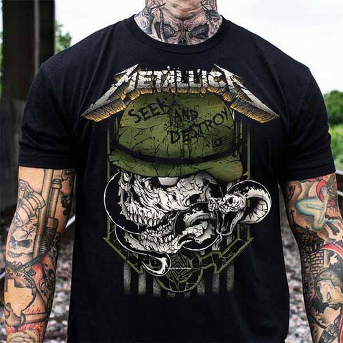 Koszulka Metallica Military