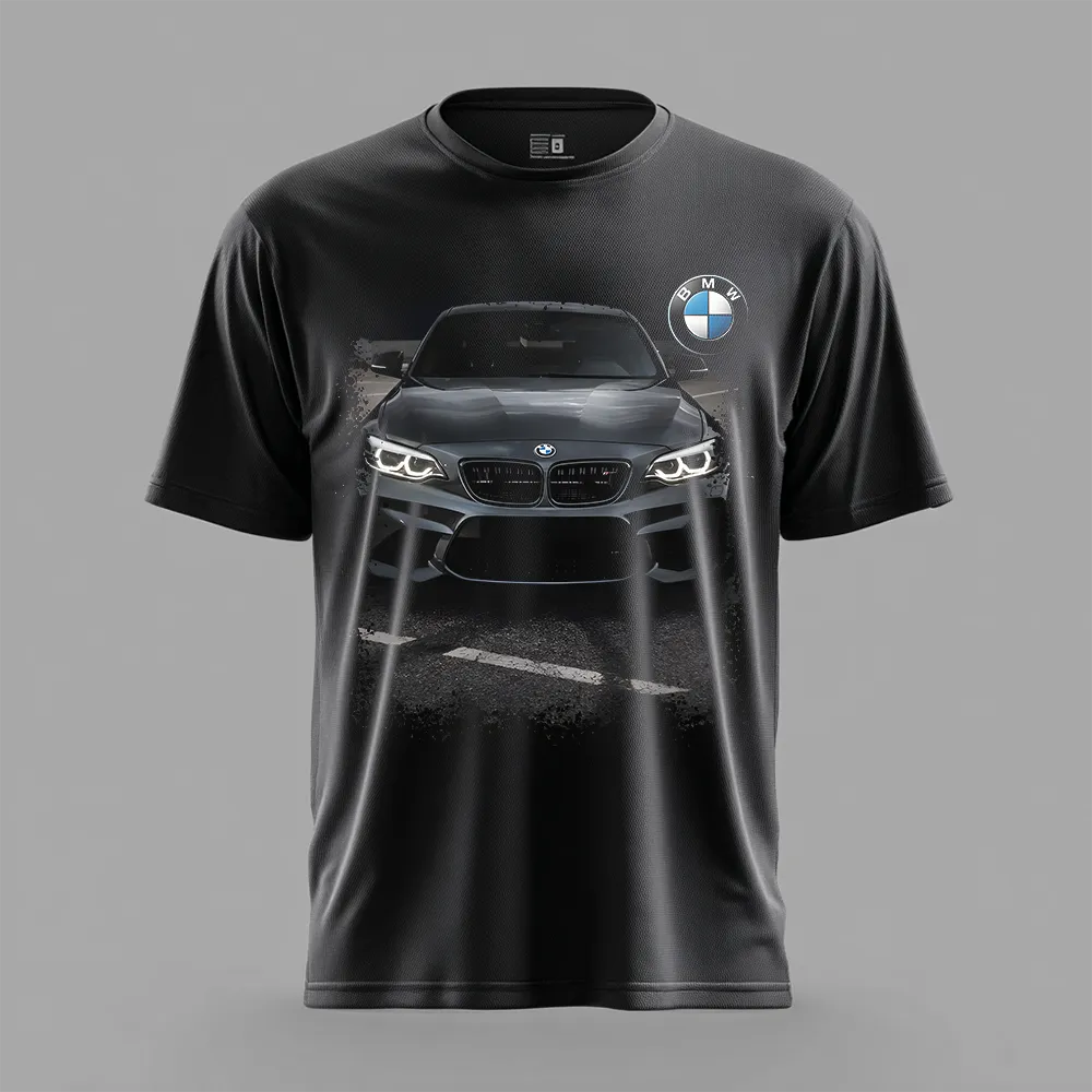 Koszulka sportowa z materiału oddychającego BMW
