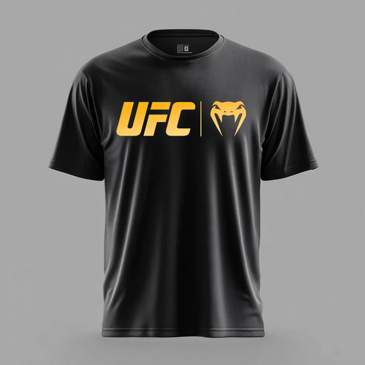 Koszulka sportowa z materiału oddychającego UFCVen Gold