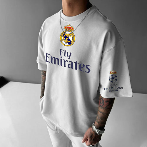 Koszulka Unisex Oversize RMadrid