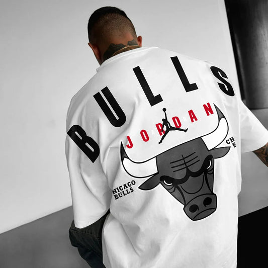 Koszulka Unisex Oversize Bulls bl\wh2