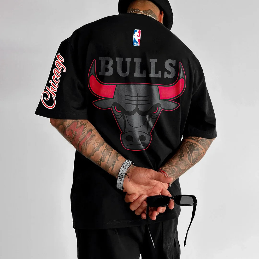 Koszulka Unisex Oversize Chi Bulls