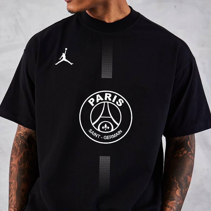 Koszulka Unisex Oversize PSG Szary
