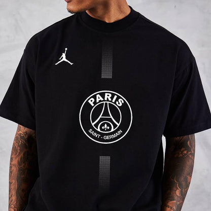 Koszulka Unisex Oversize PSG Szary