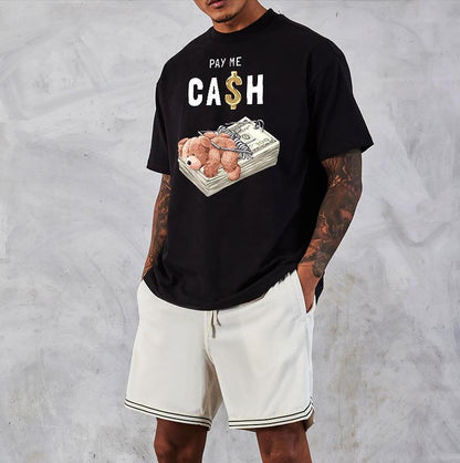Koszulka Unisex Oversize Cash