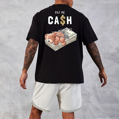 Koszulka Unisex Oversize Cash