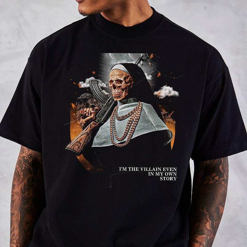 Koszulka Unisex Oversize SkullAK