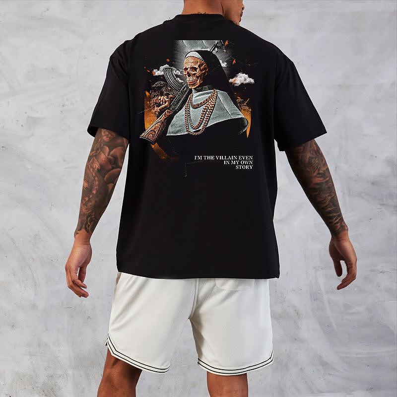 Koszulka Unisex Oversize SkullAK