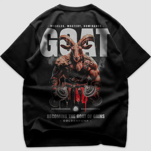 Koszulka Unisex Oversize Gym Goat