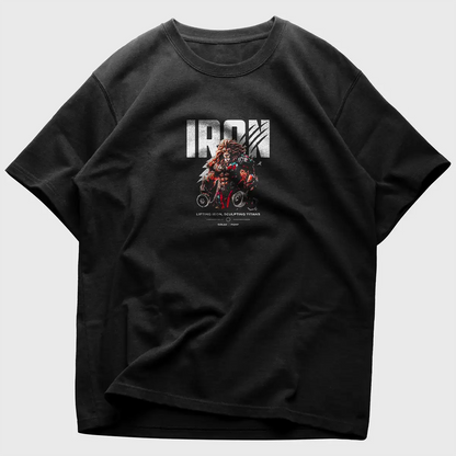 Koszulka Unisex Oversize Iron Lion