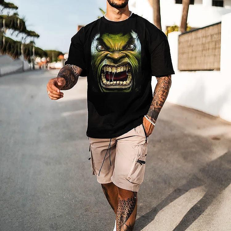 Koszulka Unisex Oversize Hulkkkkk
