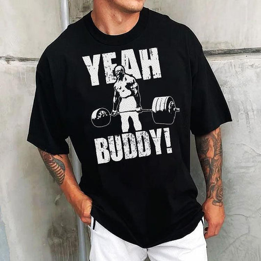 Koszulka Unisex Oversize Yeah Buddy