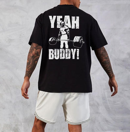 Koszulka Unisex Oversize Yeah Buddy