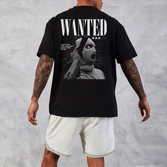 Koszulka Unisex Oversize Wanted