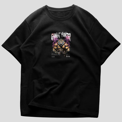 Koszulka Unisex Oversize Gym Rat Hunter