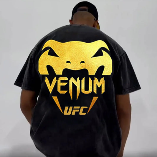 Koszulka Unisex Oversize Venu Gold UFC