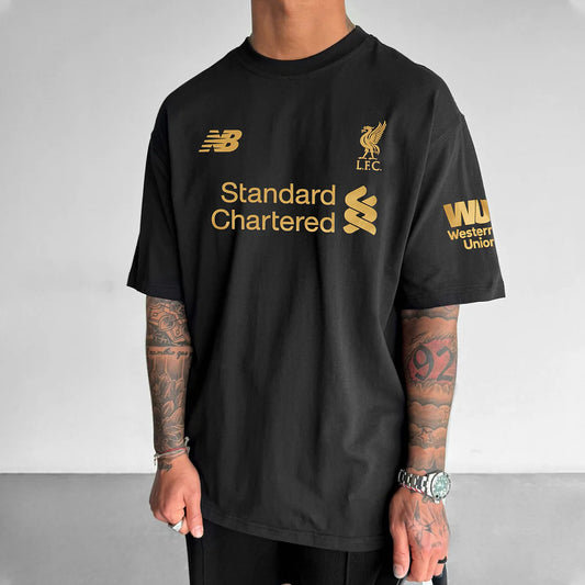 Koszulka Unisex Oversize LFC Gold