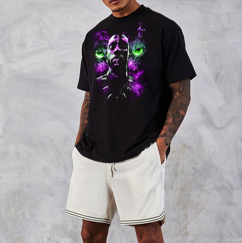 Koszulka Unisex Oversize Black Panther
