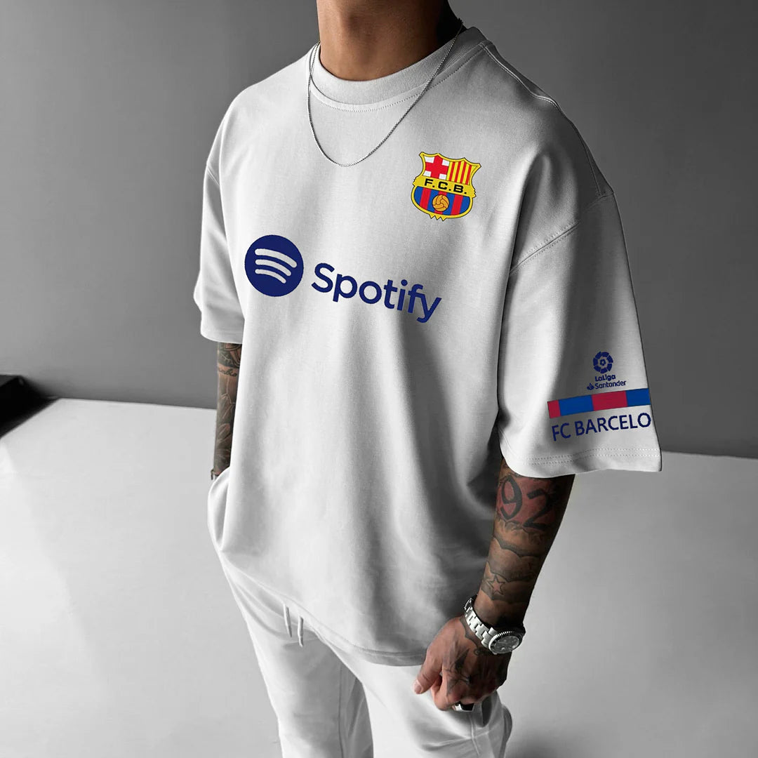 Koszulka Unisex Oversize Barca wh