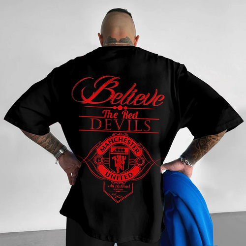 Koszulka Unisex Oversize Red Devils