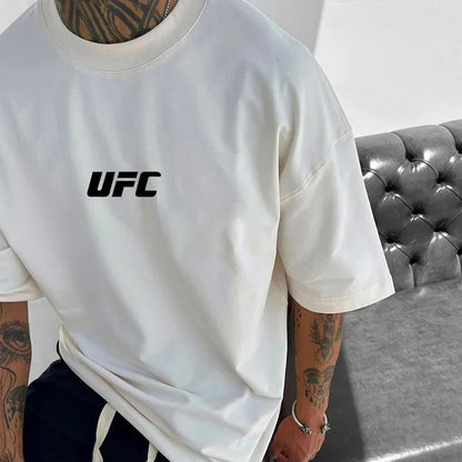 T-shirt unisex oversize UFC wh 2