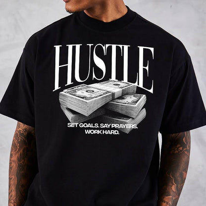 Koszulka Unisex Oversize Hustle