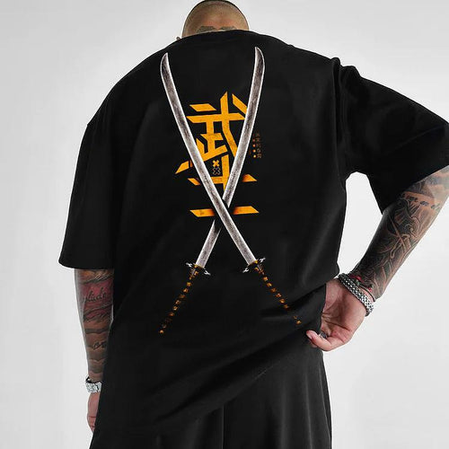 Koszulka Unisex Oversize Katanas 2
