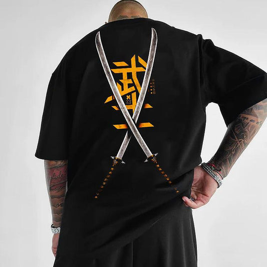 Koszulka Unisex Oversize Katanas 2