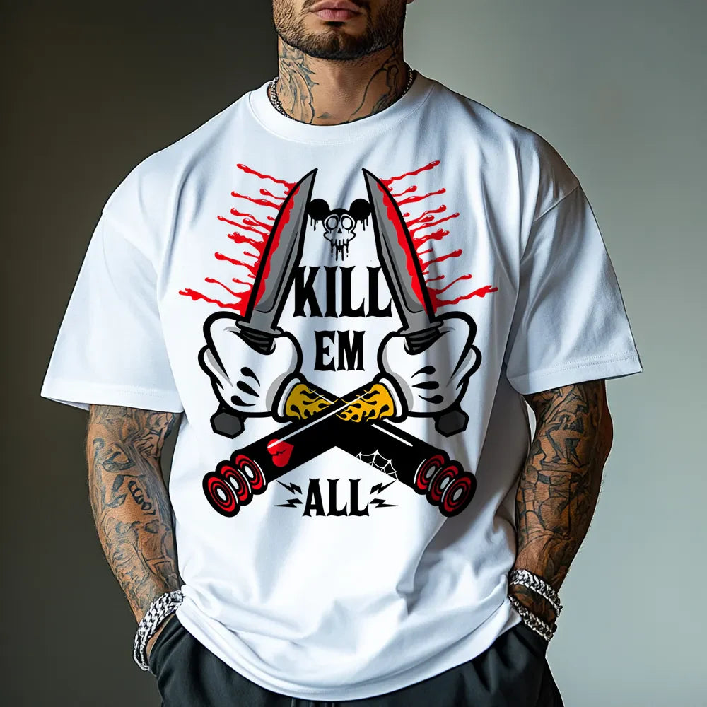 Koszulka Unisex Oversized Kill 'Em All
