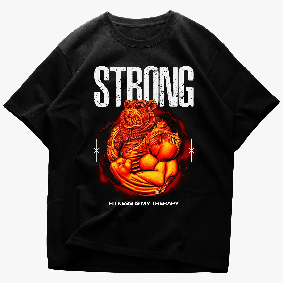 Koszulka Unisex Oversized Strong Bear