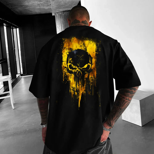 T-shirt Unisex Oversized Skull Y