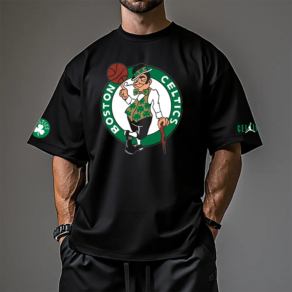 Koszulka Unisex Oversized Boston Logo