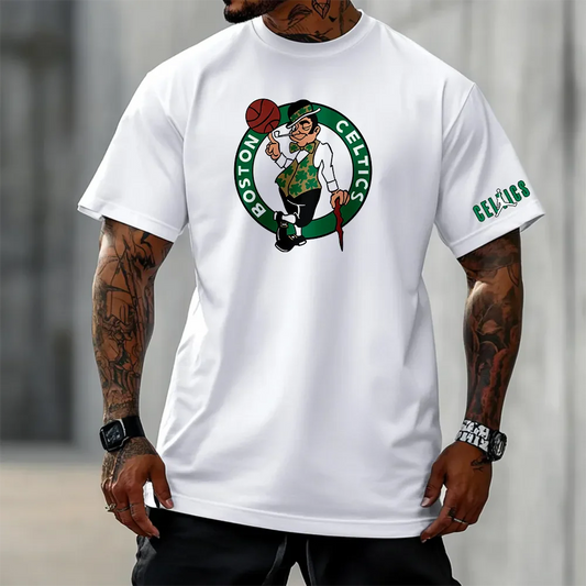 Koszulka Unisex Oversized Boston Color wh