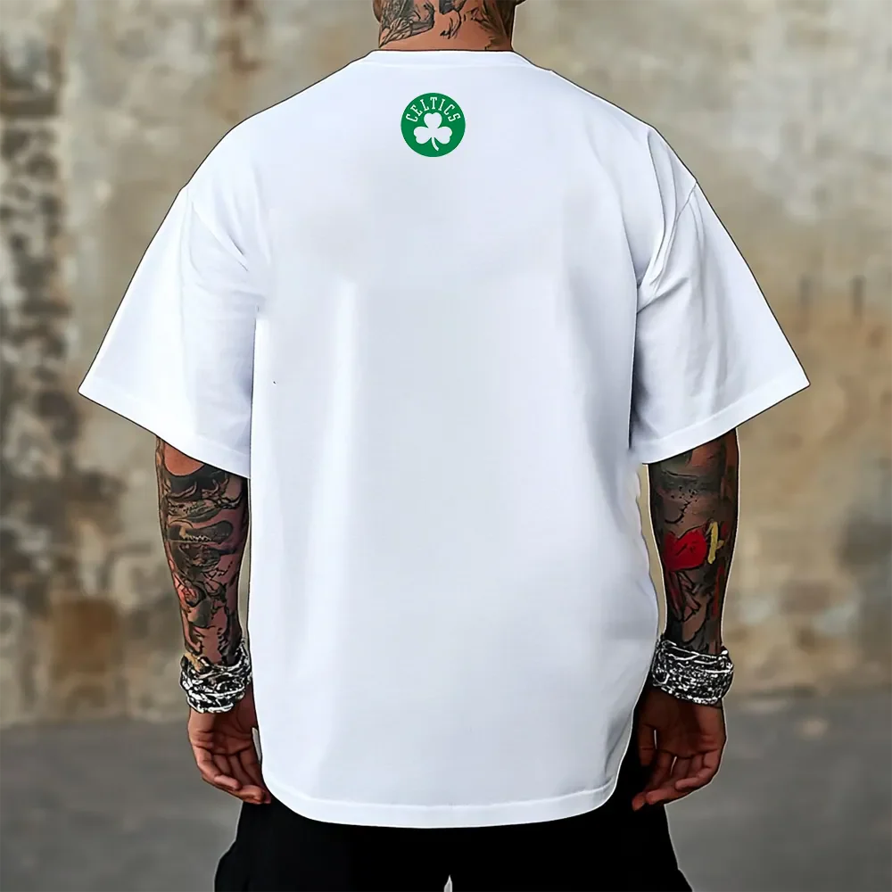 Koszulka Unisex Oversized Boston Color wh