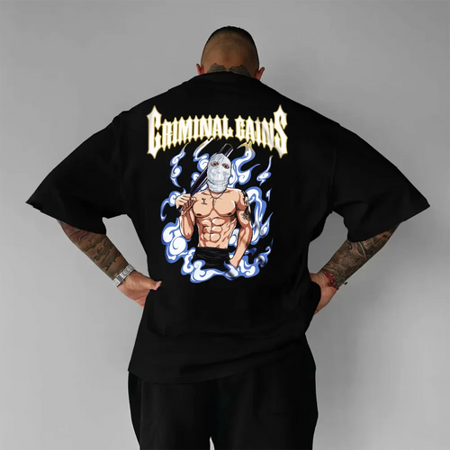 Koszulka Unisex Oversized Criminal Gains