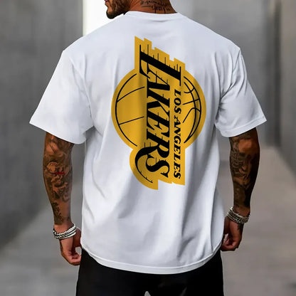 Koszulka Unisex Oversized Lakers23 wh