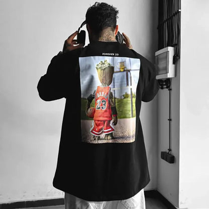 T-shirt Unisex Oversized GrootBulls