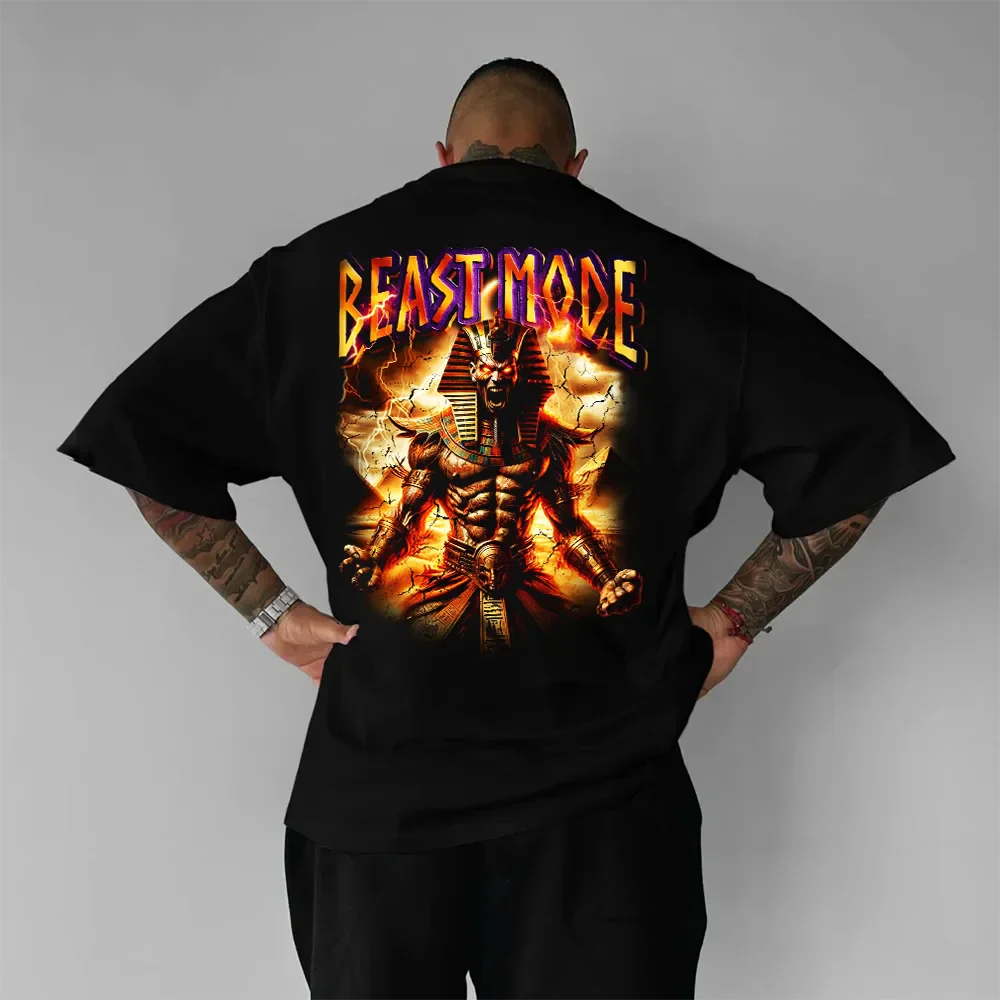 Koszulka unisex oversized Tryb Bestii