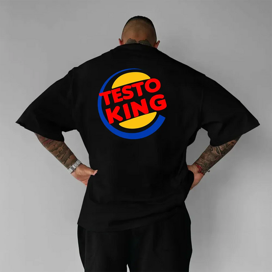 T-shirt unisex oversize Testo King