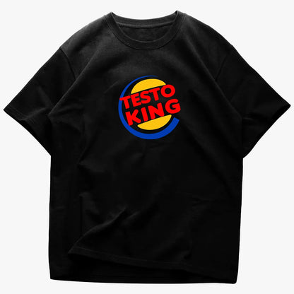 T-shirt unisex oversize Testo King
