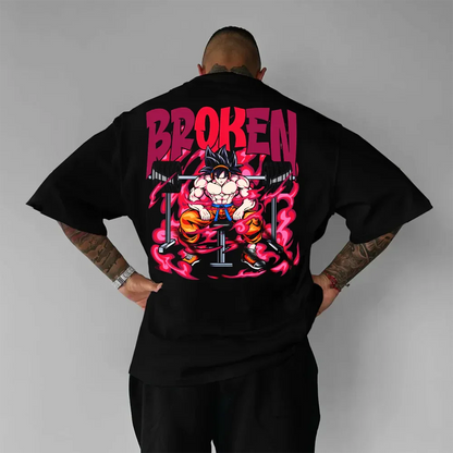 Koszulka Unisex Oversized Broken