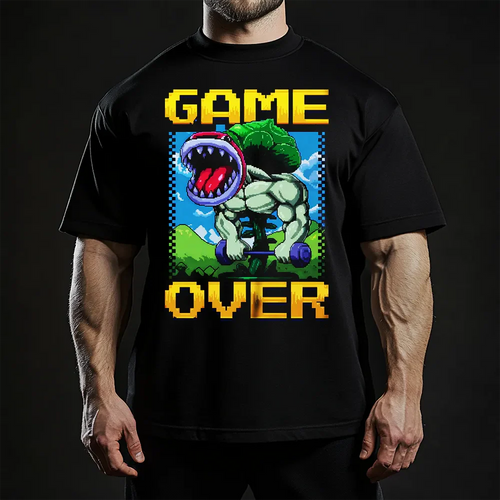 Koszulka Unisex Oversized Game Over